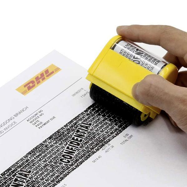 Identitätsschutz Datenschutz Roller-Stempel | Brehn