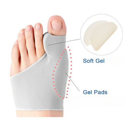Brehn | CompressCare Zehenkorrektor für Hallux Valgus – Komfort für Ihre Füße