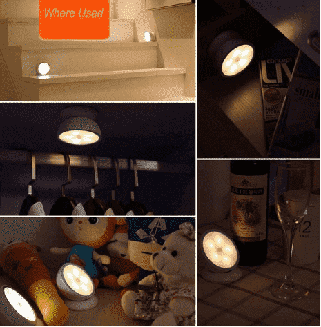 360 Magnetische LED Bewegungsmelder Licht | Brehn