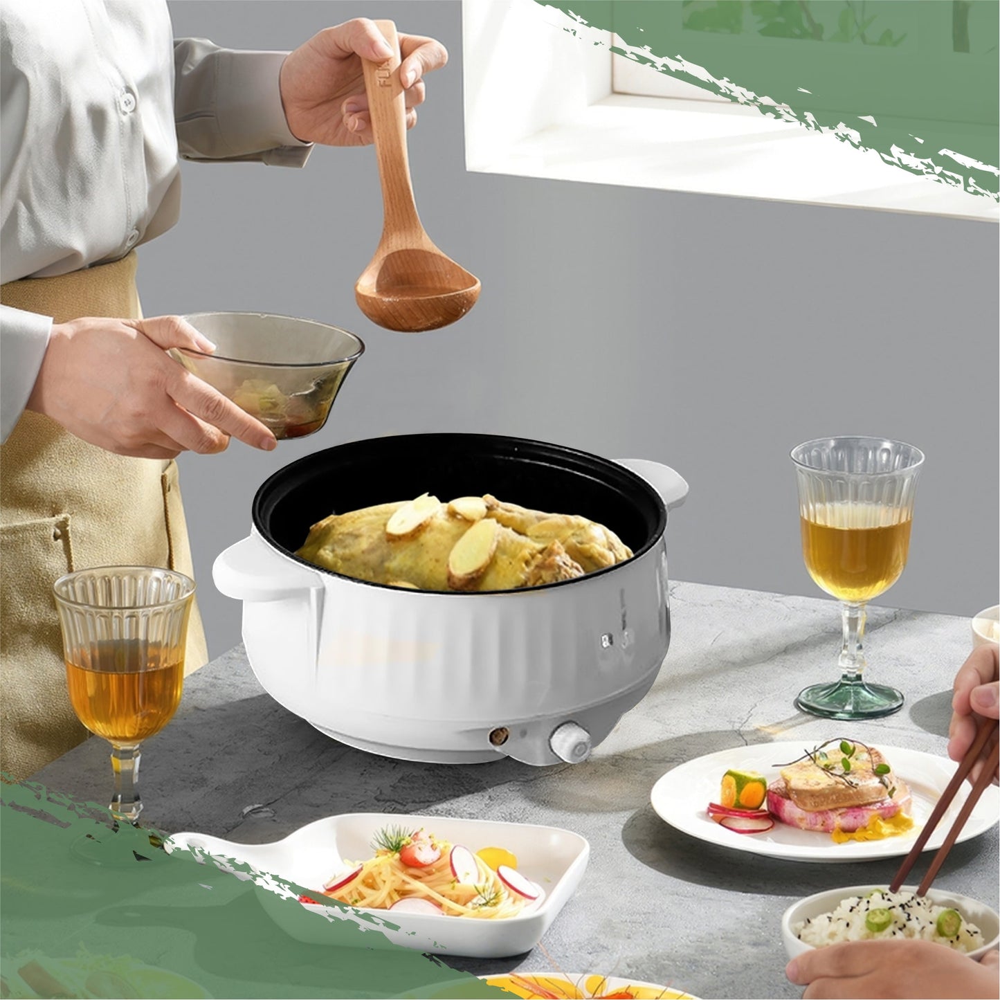 Brehn | MultiCook Schnellkochtopf - Der ultimative Küchenhelfer für schnelles Kochen