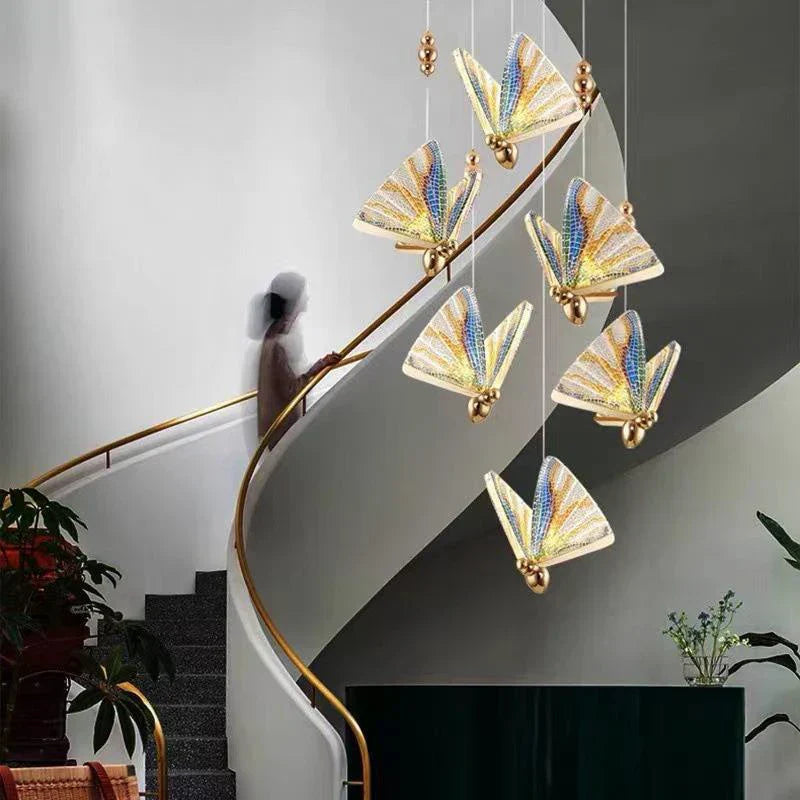 LumeFly – Schmetterling LED Pendelleuchte mit warmem Licht | Brehn