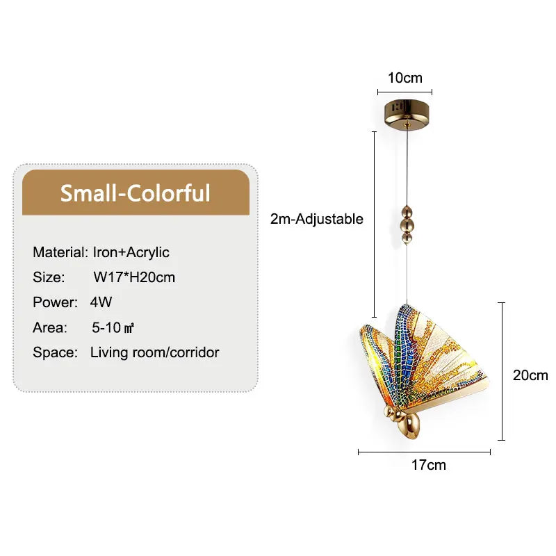 LumeFly – Schmetterling LED Pendelleuchte mit warmem Licht | Brehn