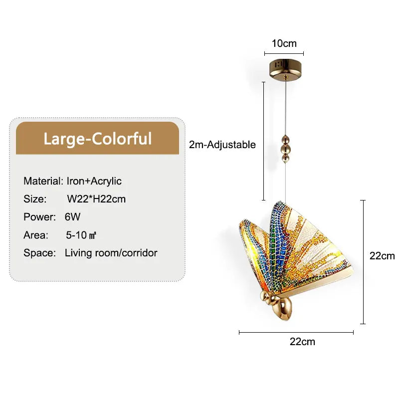 LumeFly – Schmetterling LED Pendelleuchte mit warmem Licht | Brehn