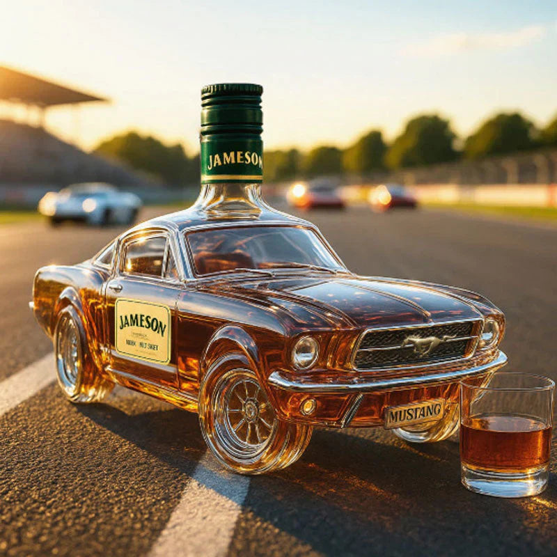Brehn | OutlawFlask | Limitierte Edition Bronco Whiskey Flasche