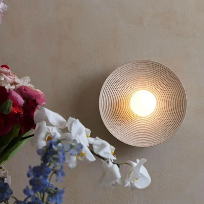 Japanische LED Wandleuchte – Minimalistische Design Wandlampe | Brehn