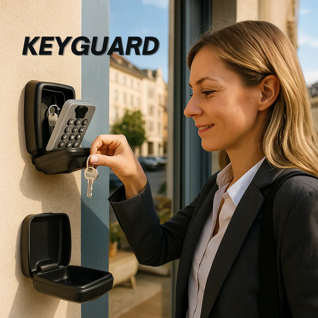 KeyGuard Outdoor Safe – Wetterfester Wandmontierter Schlüsselbox | Brehn