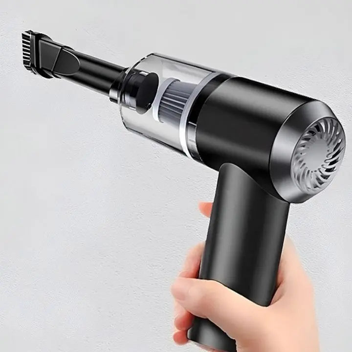 Kabelloser 3-in-1 Mini-Staubsauger – Staubsaugen, Blasen & Bürsten in einem