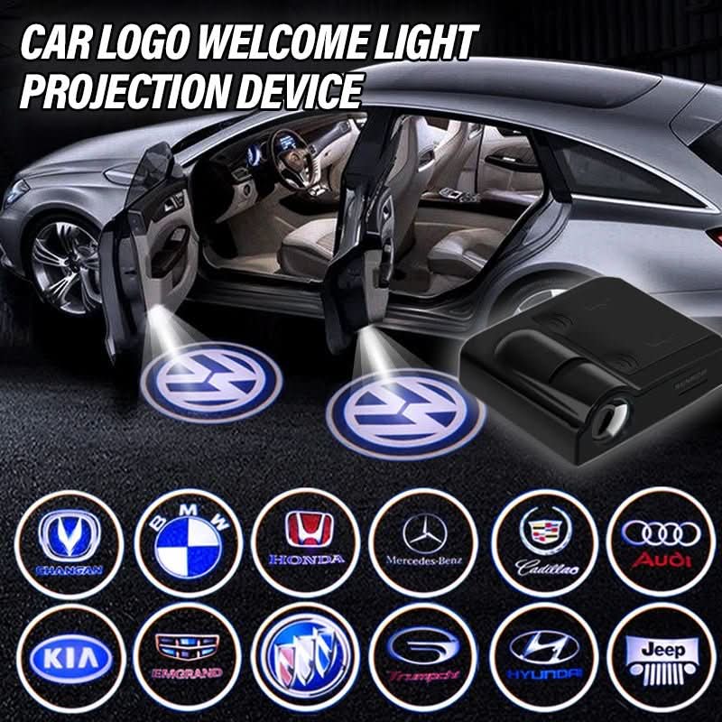 Kabellose LED-Autotürleuchte zur Markenprojektion