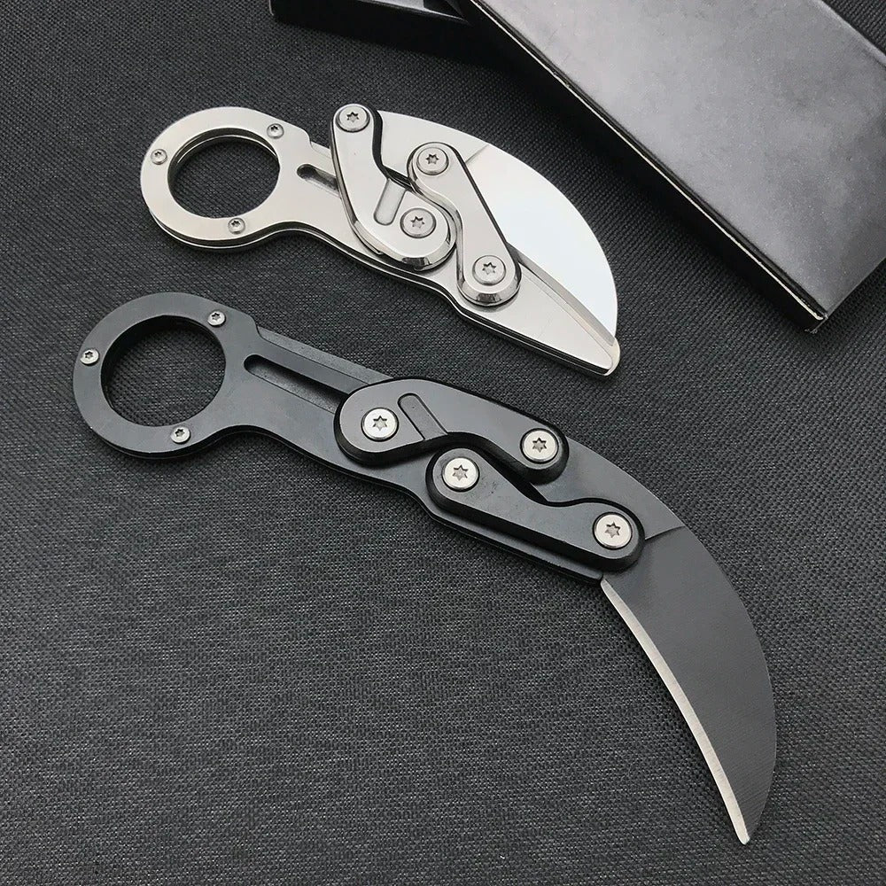 Brehn | Karambit Kompakt Klapp-Taktisches Klaue-Messer