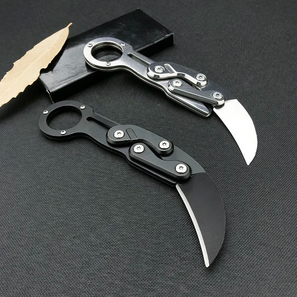 Brehn | Karambit Kompakt Klapp-Taktisches Klaue-Messer
