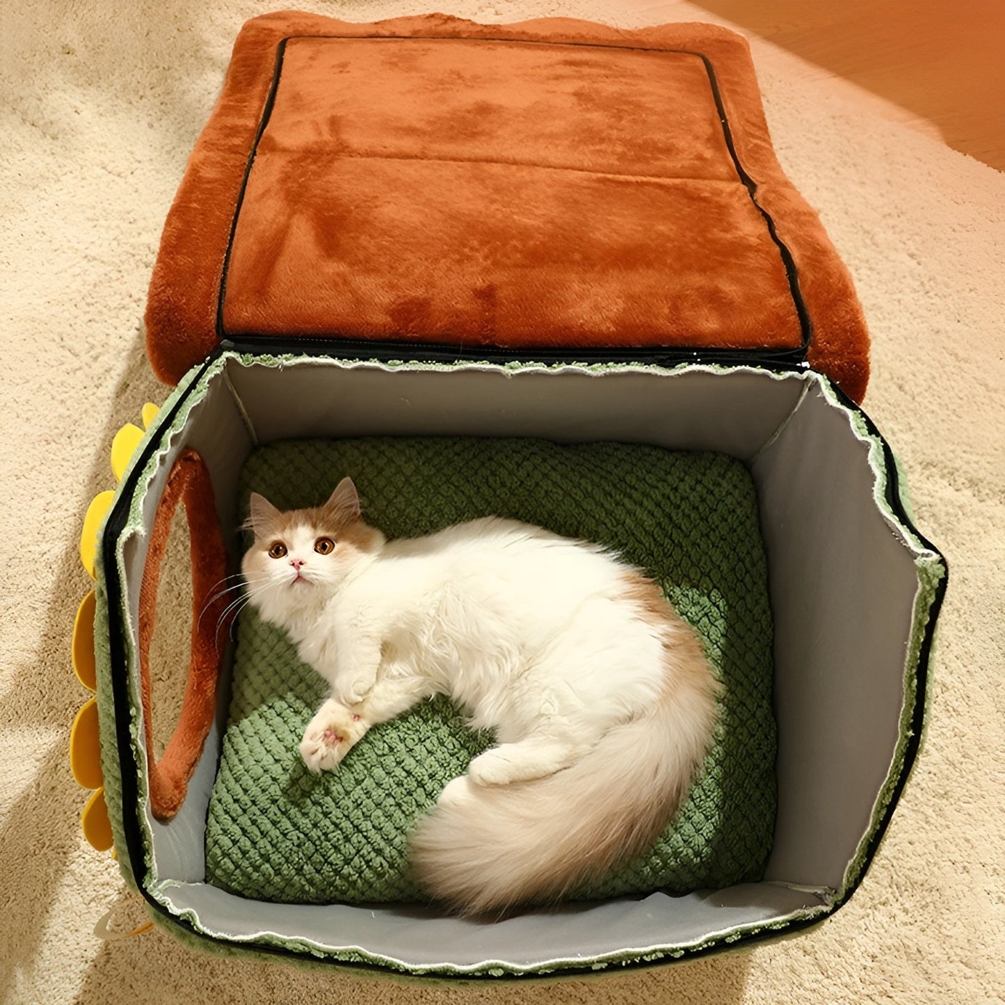 Indoor Schlafzelt für Katzen - SnugCat Zelt | Brehn