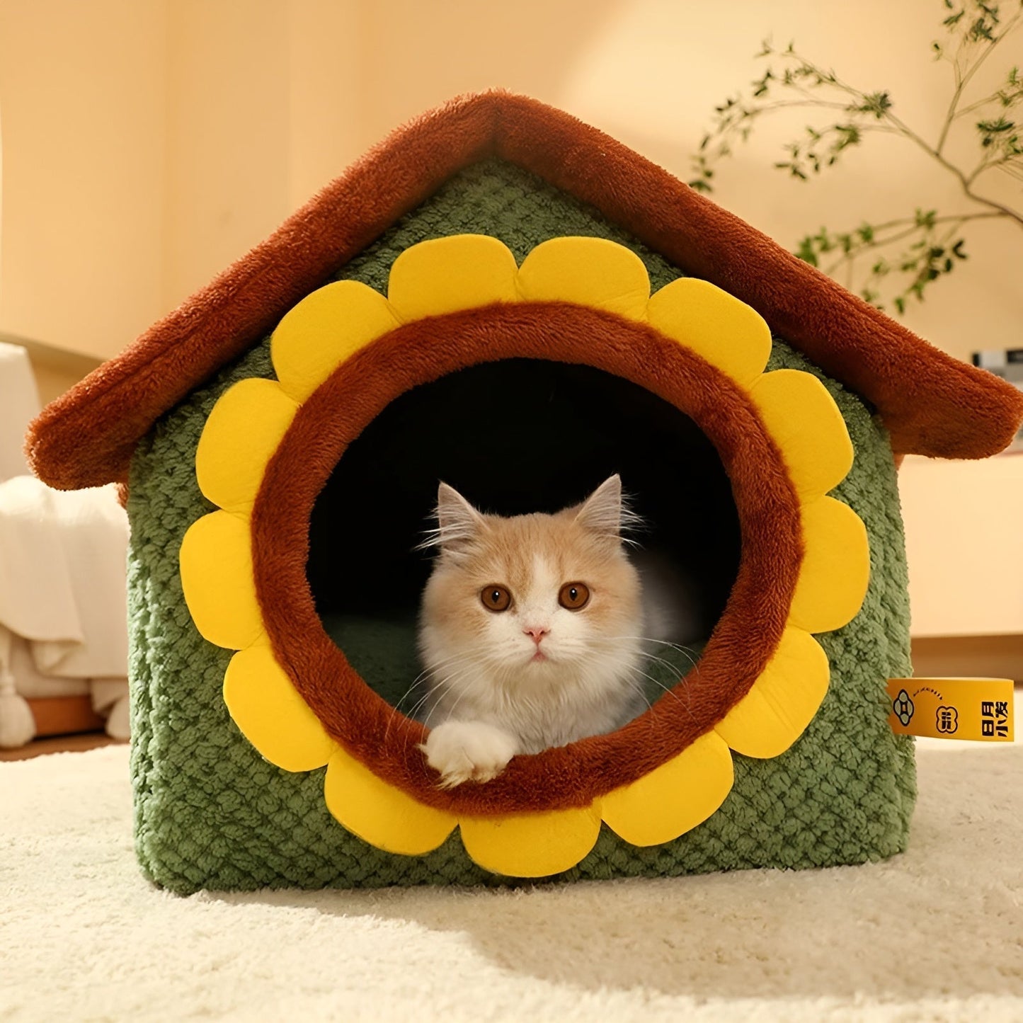 Indoor Schlafzelt für Katzen - SnugCat Zelt | Brehn