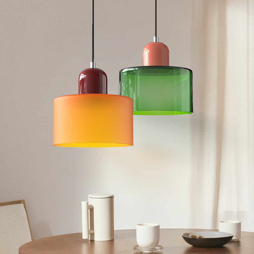 Brehn | Glas Licht in subtilen Farben der Küche