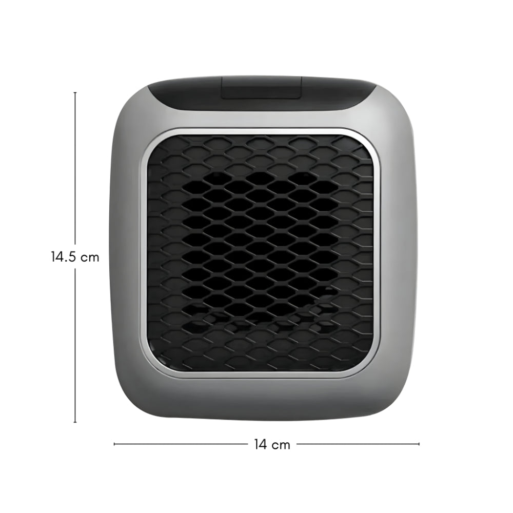 Brehn | WarmiWall keramische Wandheizung – energieeffizienter Mini-Radiator mit Thermostat