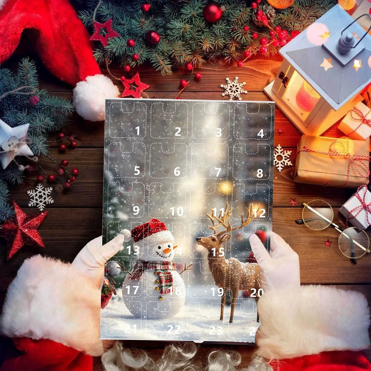 Brehn | Weihnachts-Adventskalender 2025 mit 24 Überraschungen für Kinder und Erwachsene – Einzigartige Familienaktivität