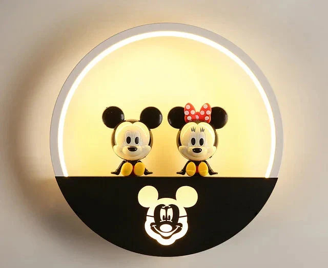 Wandleuchte Kinderzimmer – Kreative LED Nachtlicht Wandlampe mit Halterung | Brehn