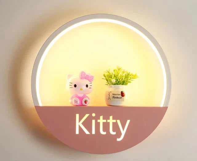 Wandleuchte Kinderzimmer – Kreative LED Nachtlicht Wandlampe mit Halterung | Brehn