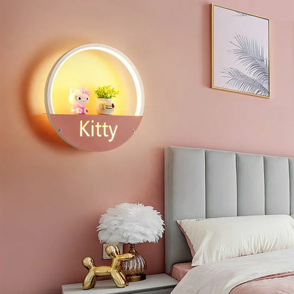 Wandleuchte Kinderzimmer – Kreative LED Nachtlicht Wandlampe mit Halterung | Brehn