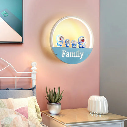 Wandleuchte Kinderzimmer – Kreative LED Nachtlicht Wandlampe mit Halterung | Brehn