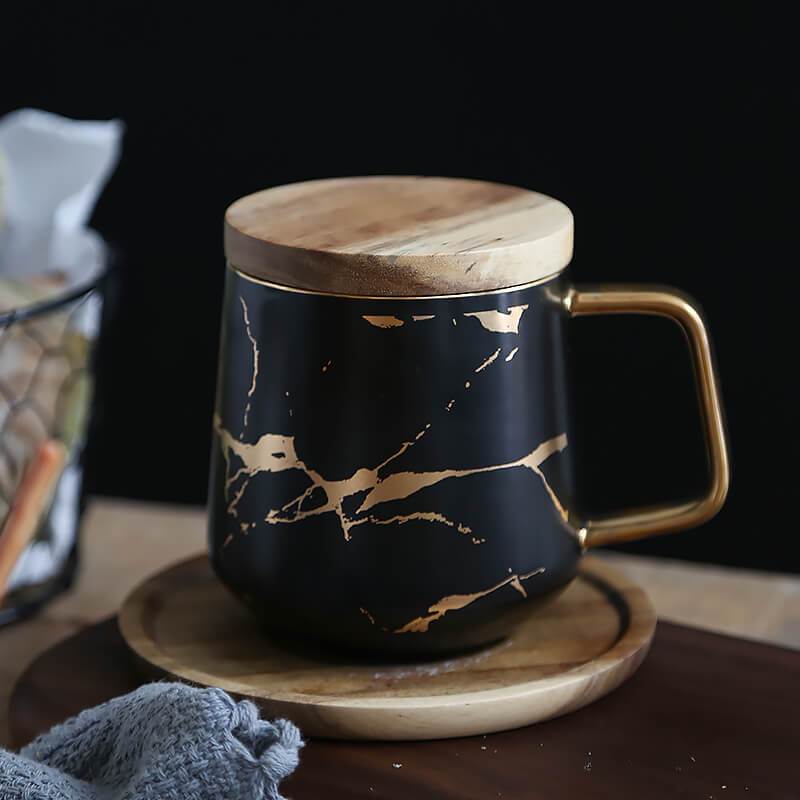 Kintsugi Nordic Ceramic Tall Mug | Brehn