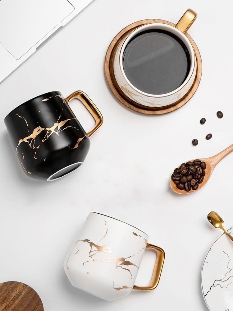 Kintsugi Nordic Ceramic Tall Mug | Brehn