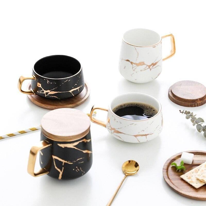 Kintsugi Nordic Ceramic Tall Mug | Brehn