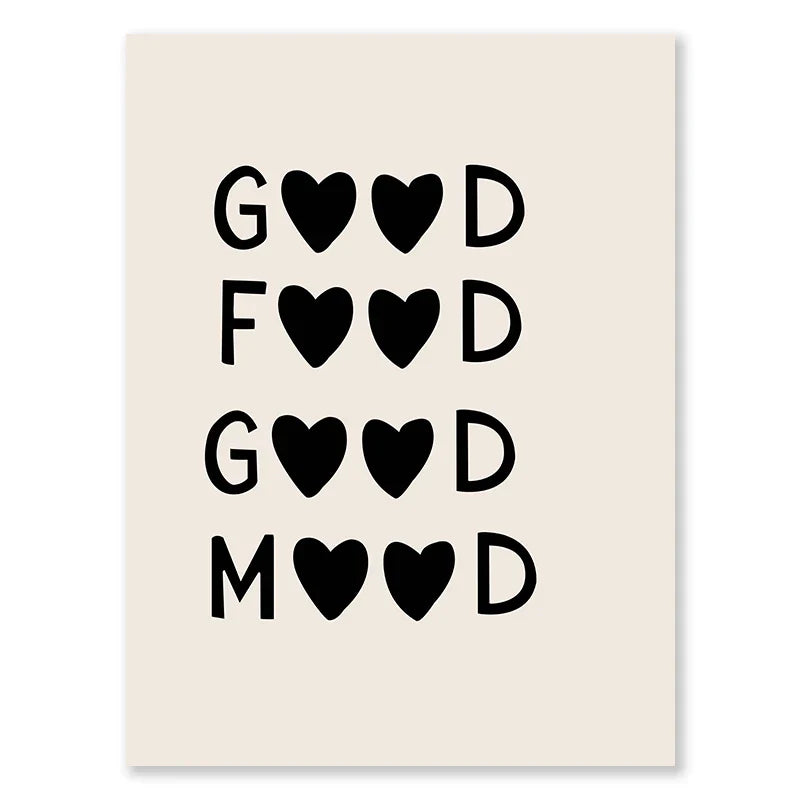 Küchen Koch Liebe Zitate Wandkunst Feine Kunst Leinwanddrucke Minimalistisch Modern Typografische Poster Bilder Für Küche Esszimmer Café Kunst Deko | Brehn