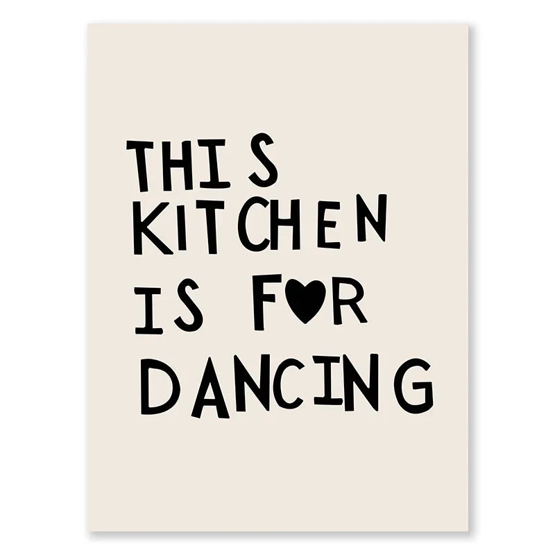 Küchen Koch Liebe Zitate Wandkunst Feine Kunst Leinwanddrucke Minimalistisch Modern Typografische Poster Bilder Für Küche Esszimmer Café Kunst Deko | Brehn