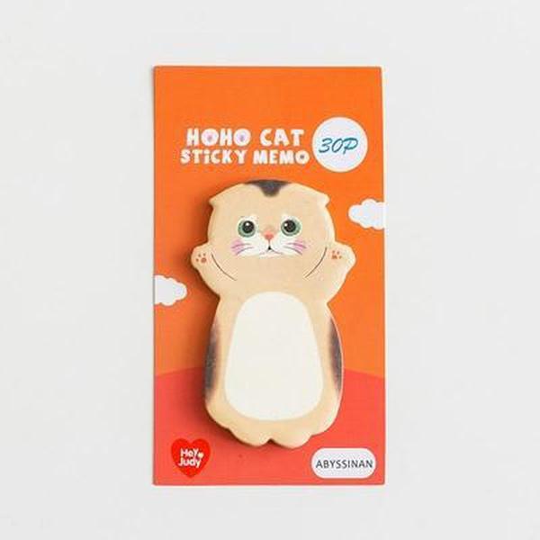 Kitty Sticky Note Memo Pad | Brehn