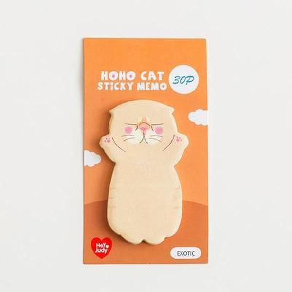 Kitty Sticky Note Memo Pad | Brehn
