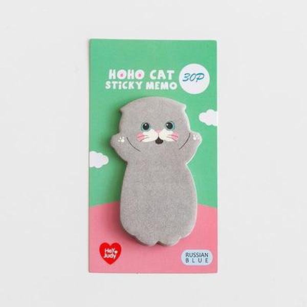 Kitty Sticky Note Memo Pad | Brehn