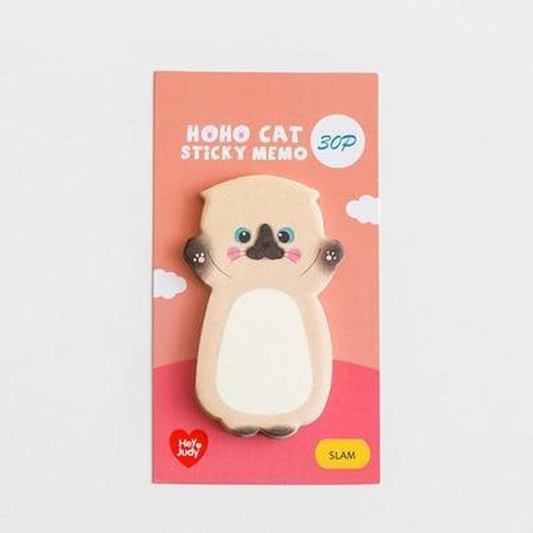 Kitty Sticky Note Memo Pad | Brehn