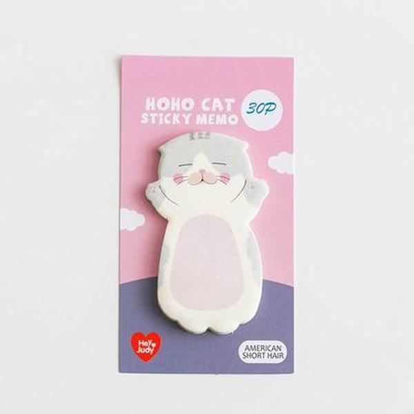Kitty Sticky Note Memo Pad | Brehn