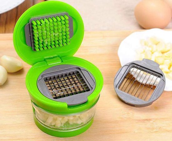 Brehn | Handheld Knoblauchpresse | Die perfekte Presse mit Reservoir