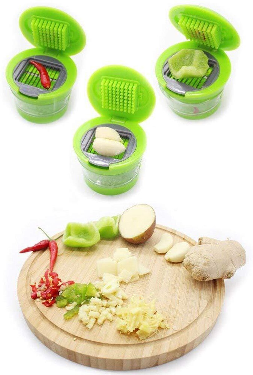 Brehn | Handheld Knoblauchpresse | Die perfekte Presse mit Reservoir