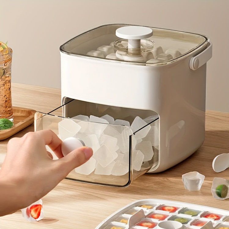 Brehn | Kompakter Eismaschinen mit schneller Produktion – Perfekt für Zuhause und Büro