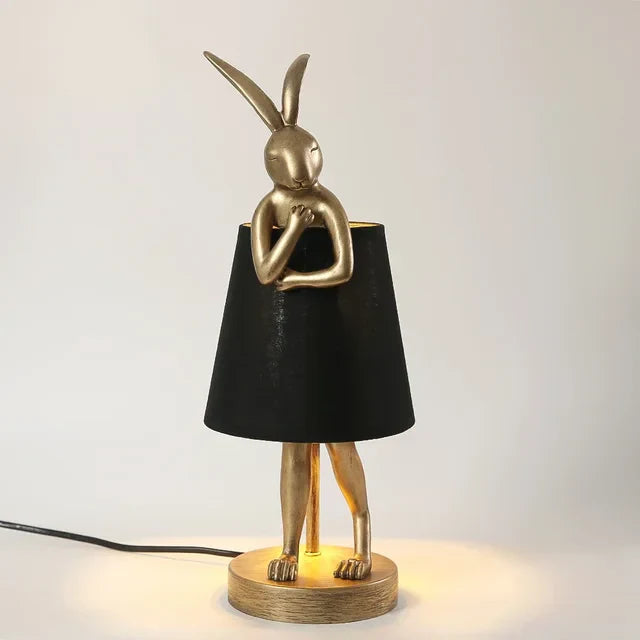 Rabbit Tischlampe – Dimmbares LED-Nachtlicht im modernen Design für das Kinderzimmer & Wohnzimmer | Brehn