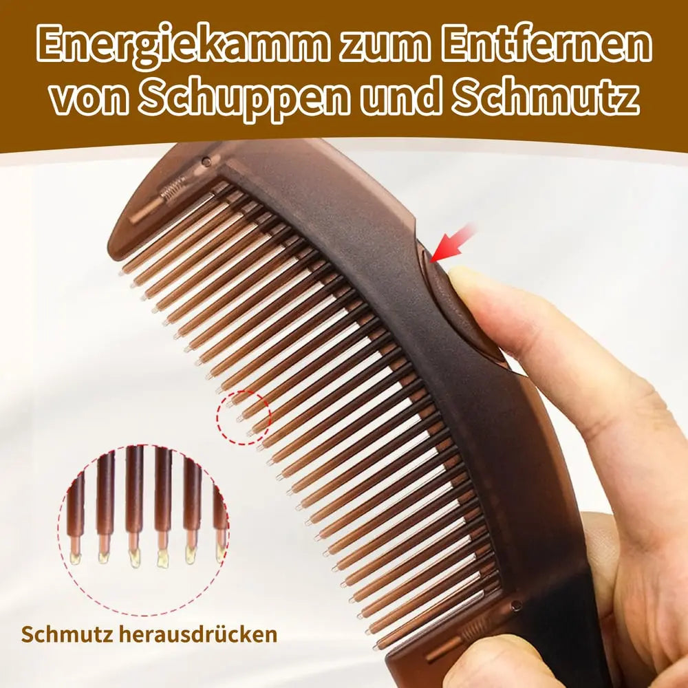 Kopfhautmassage-Kamm – Sanfte Schuppenentfernung & Pflege