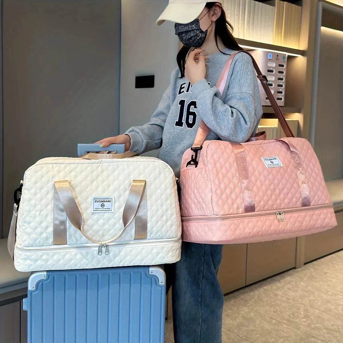 TravelPro Tasche – Unisex-Wochenend- und Reisetasche in Übergröße