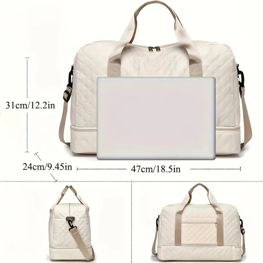 TravelPro Tasche - Unisex Wochenend- und Reisetasche in Übergröße | Brehn