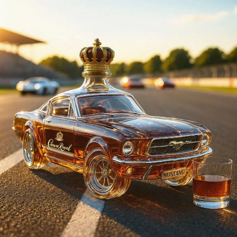 Brehn | OutlawFlask | Limitierte Edition Bronco Whiskey Flasche