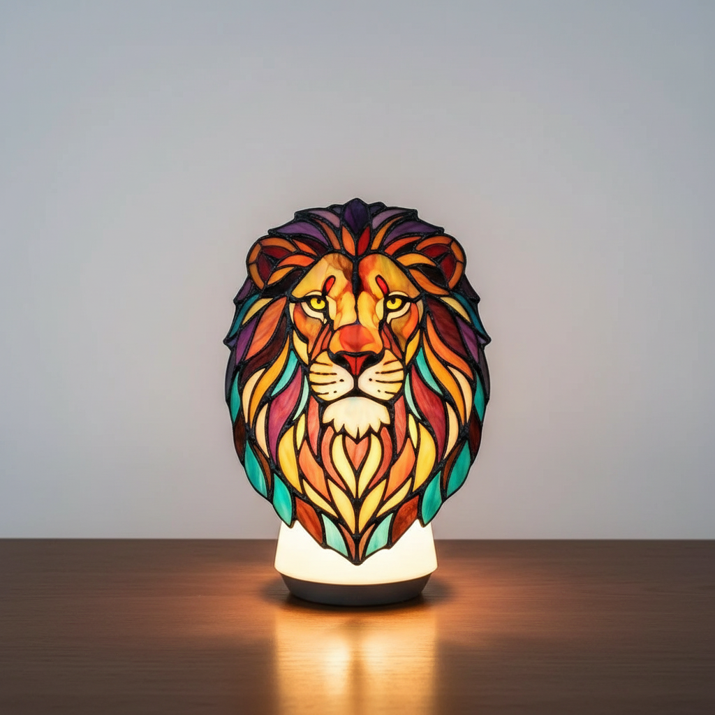 Künstlerische Tischlampe - AnimalGlow | Brehn