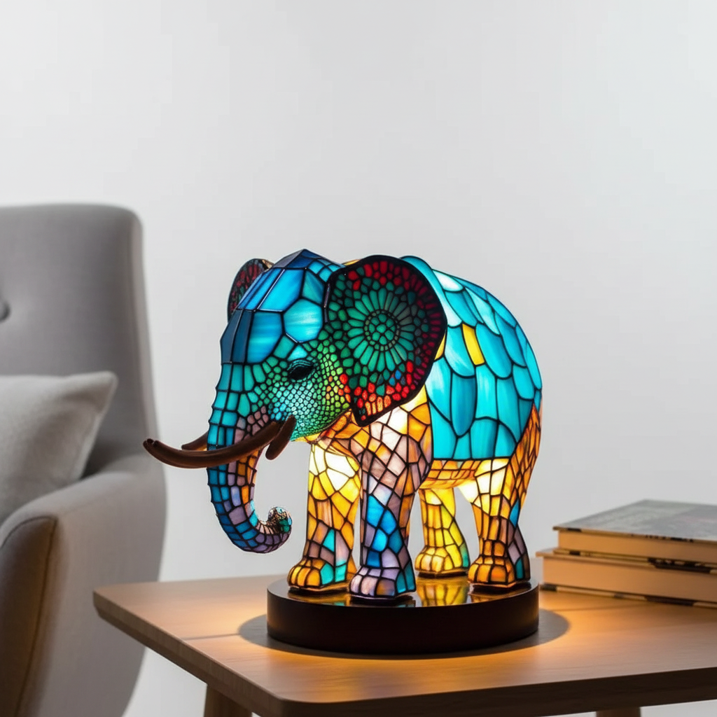 Künstlerische Tischlampe - AnimalGlow | Brehn