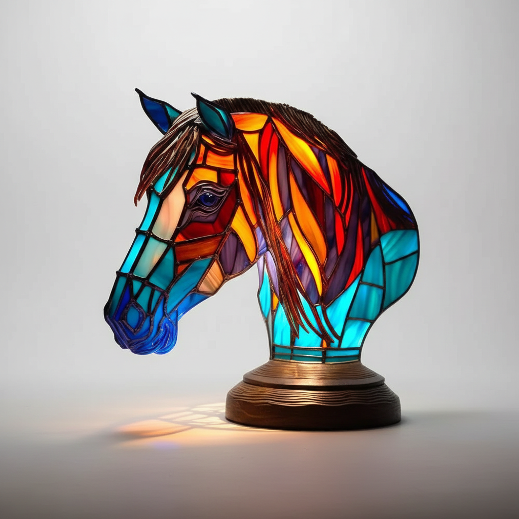 Künstlerische Tischlampe - AnimalGlow | Brehn