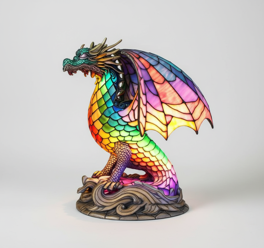Künstlerische Tischlampe - AnimalGlow | Brehn