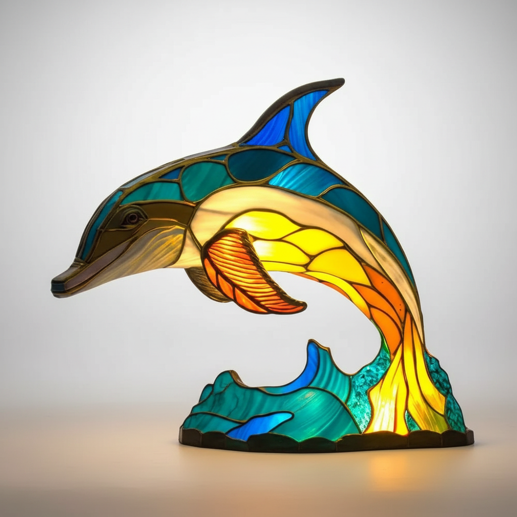 Künstlerische Tischlampe - AnimalGlow | Brehn