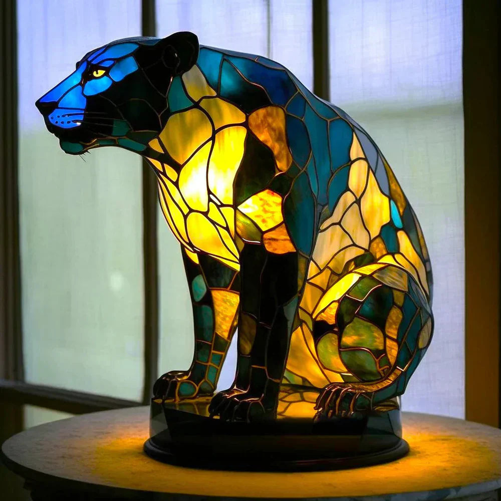 Künstlerische Tischlampe - AnimalGlow | Brehn