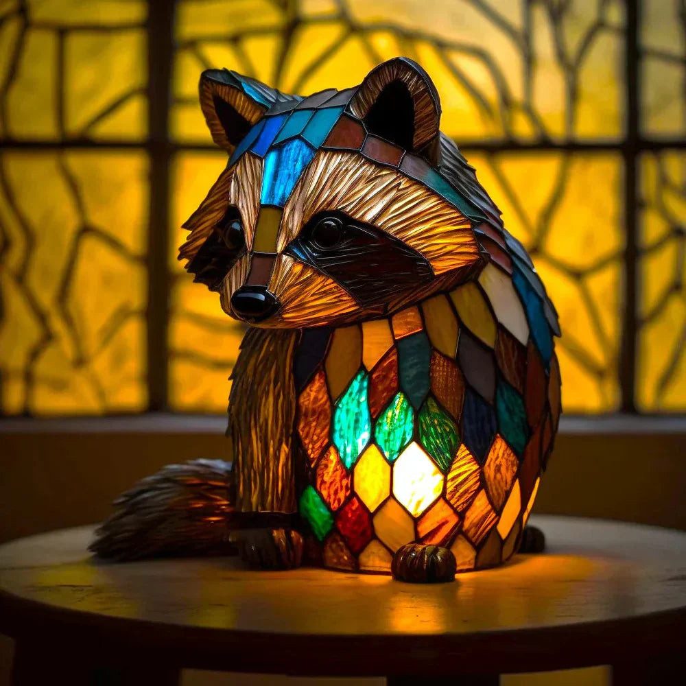 Künstlerische Tischlampe - AnimalGlow | Brehn