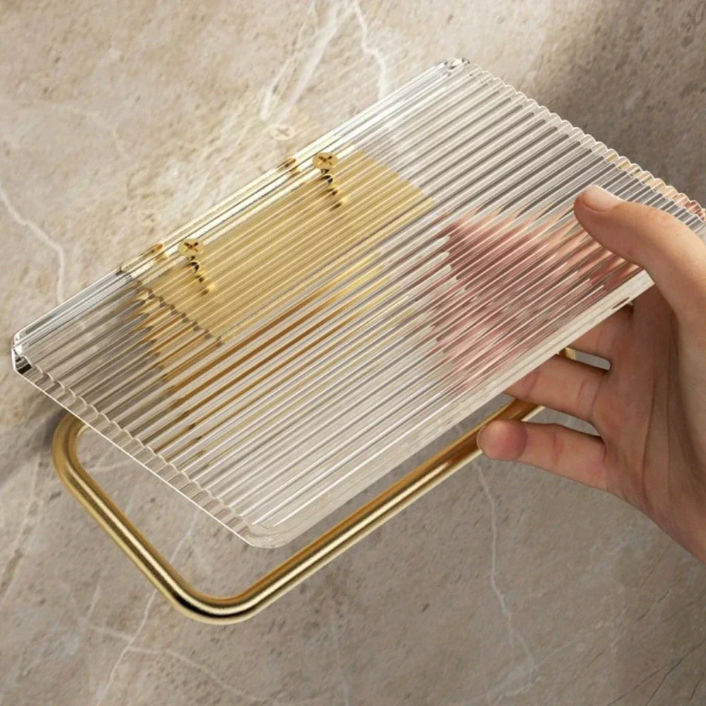 Moderner Acryl-Toilettenpapierhalter