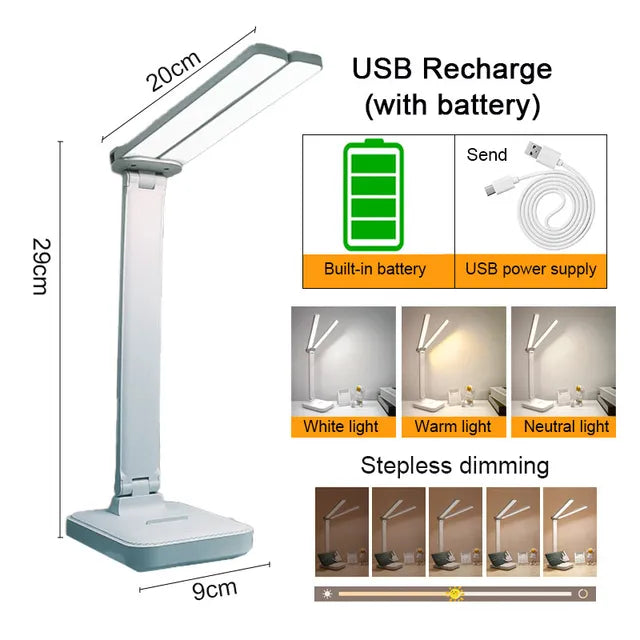 Brehn | Dimmable LED Schreibtischlampe